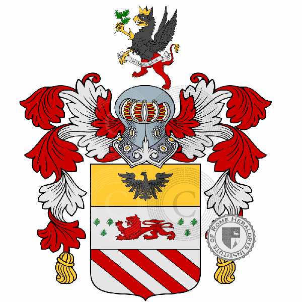 Coat of arms of family Rusconi