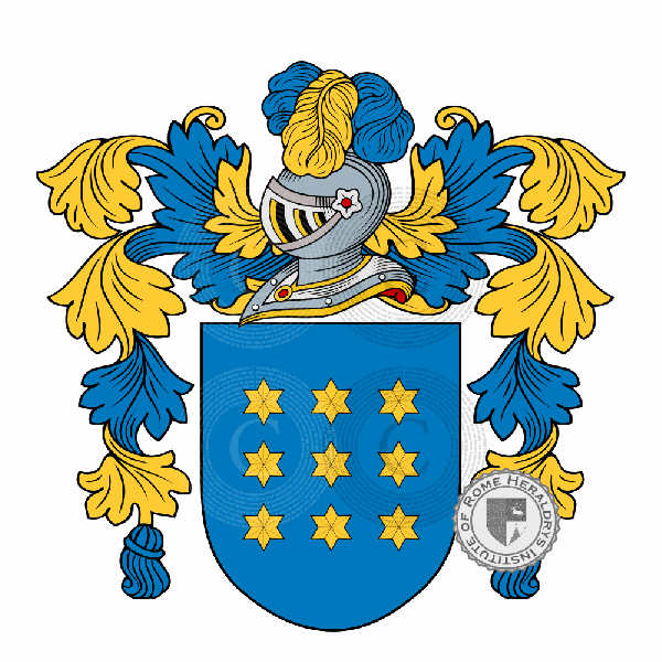 Coat of arms of family Aleo
