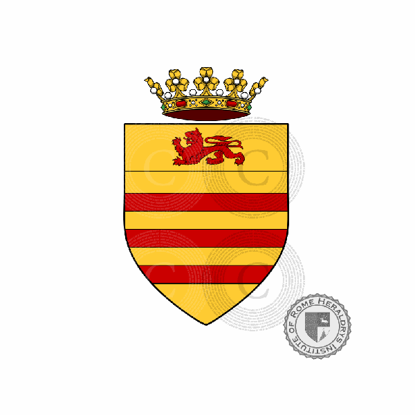 Wappen der Familie Asmundo