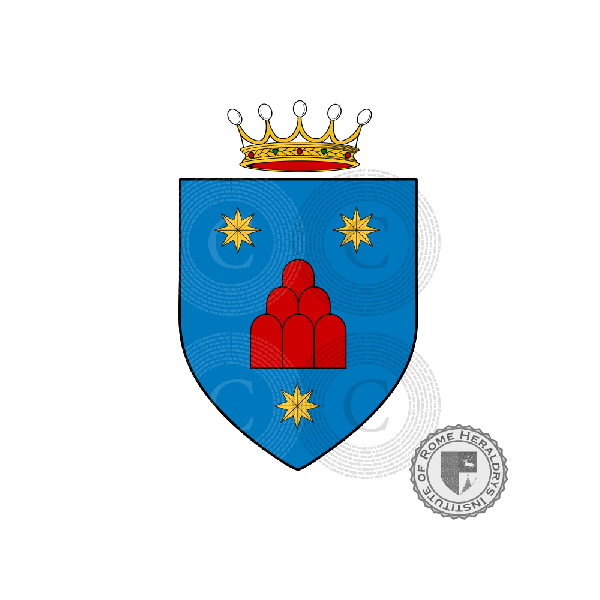 Wappen der Familie Marsuppini