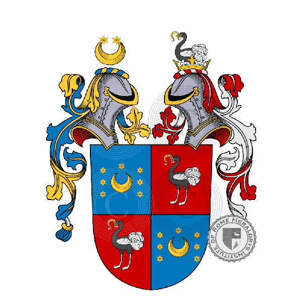 Coat of arms of family Tein