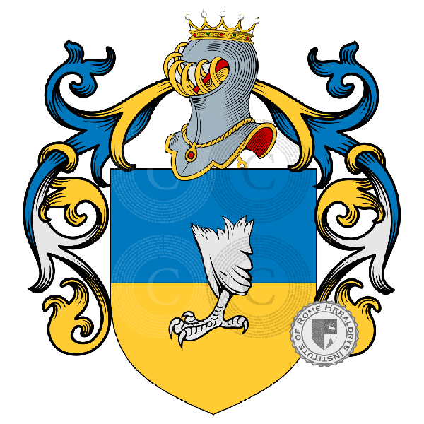 Coat of arms of family Orlandelli
