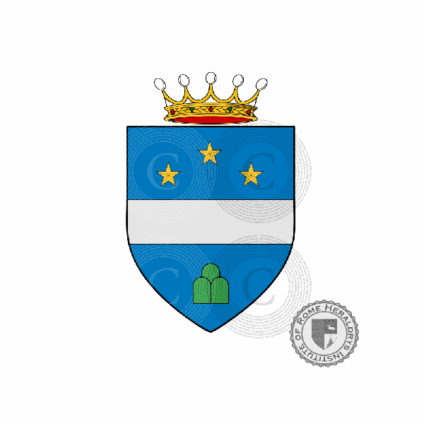 Coat of arms of family Calvanese
