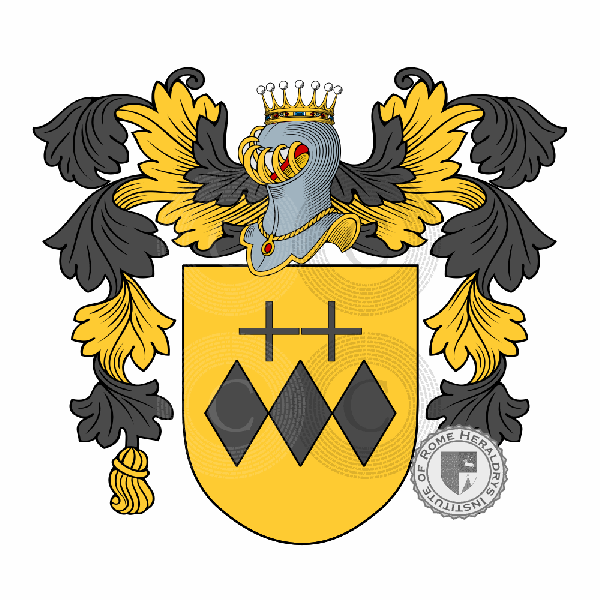 Coat of arms of family Gueraldi