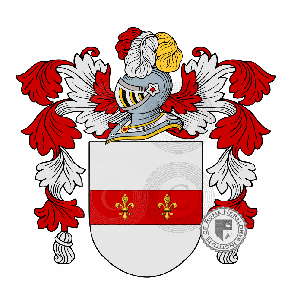 Coat of arms of family Miramontes