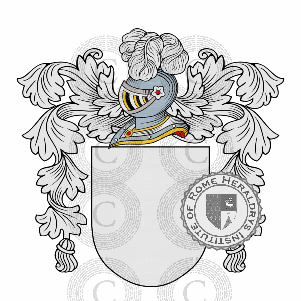 Coat of arms of family Leopardi