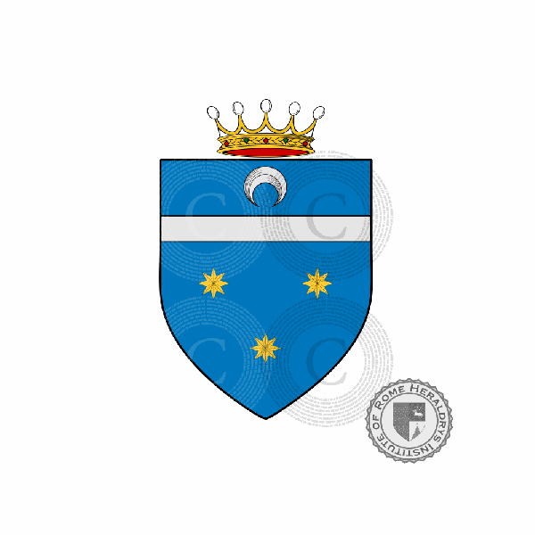 Coat of arms of family Aragonia