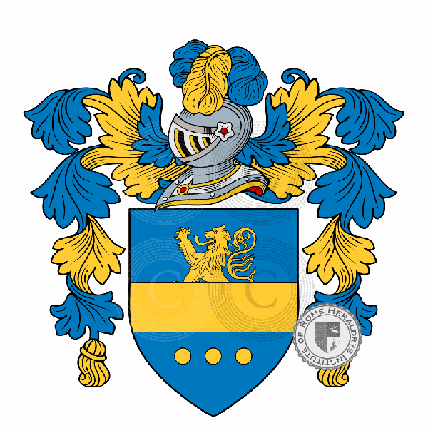 Coat of arms of family Spagnuolo