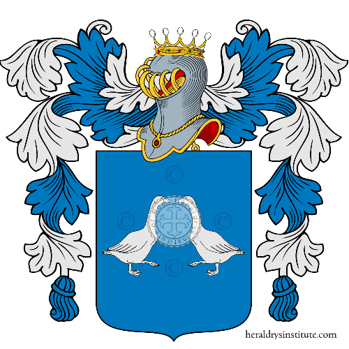 Coat of arms of family Alunni Tullini