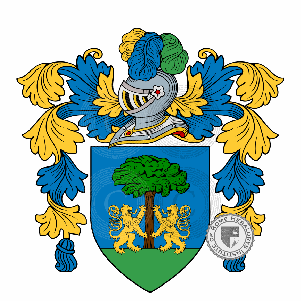 Coat of arms of family Palli