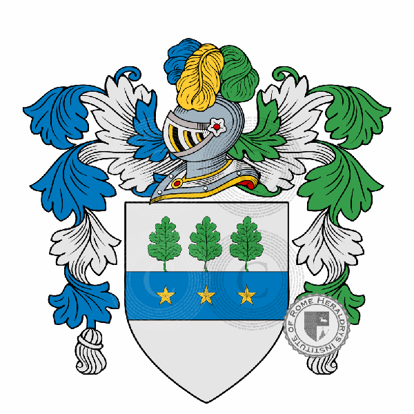 Coat of arms of family Zenara