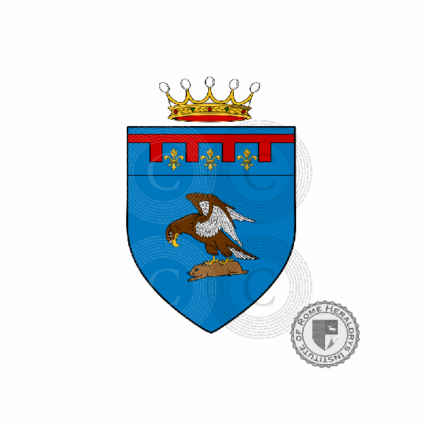 Wappen der Familie Falconi