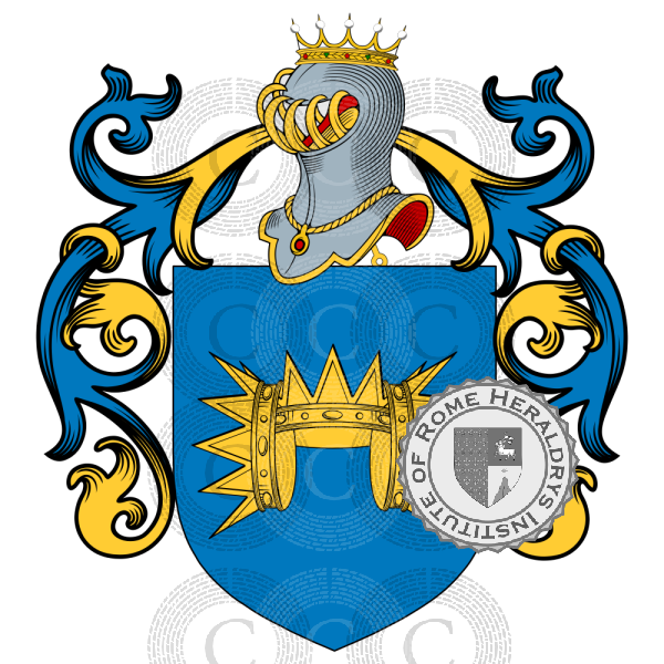 Coat of arms of family Alessandrini