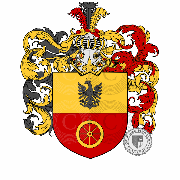 Coat of arms of family Rutilio