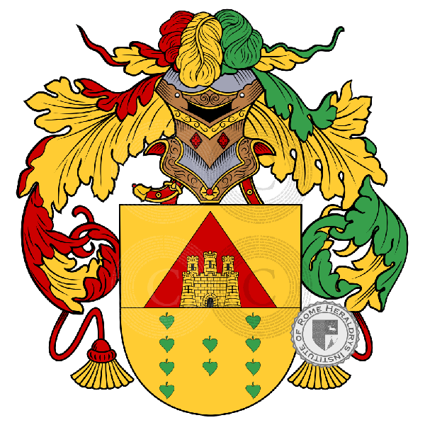Coat of arms of family Garitta