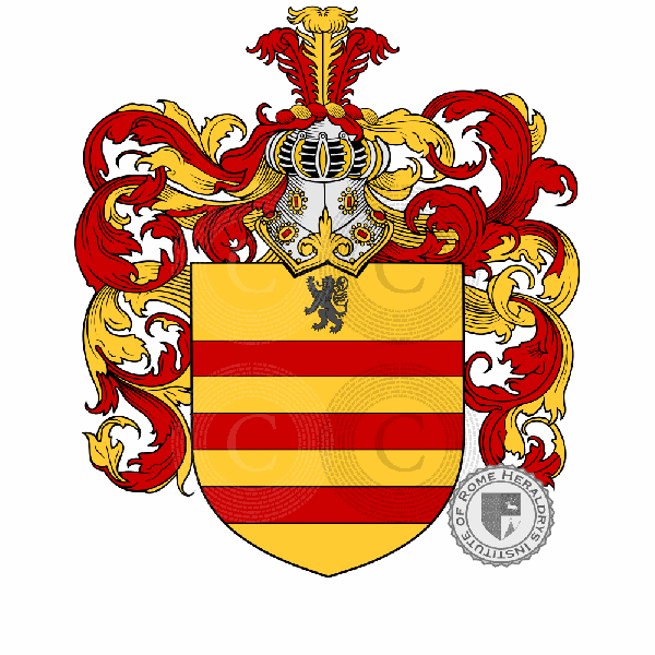 Coat of arms of family Rambaudi
