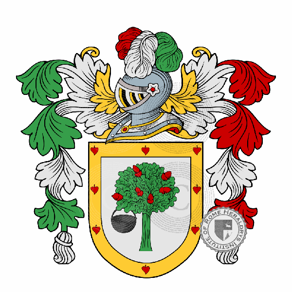Coat of arms of family Cabaco