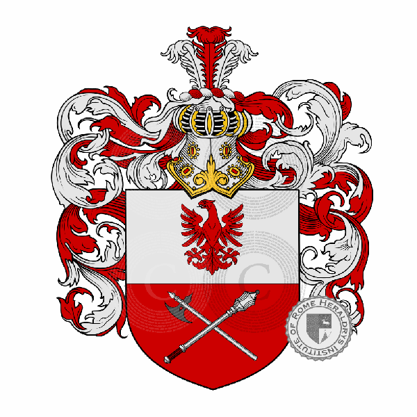 Coat of arms of family De Paoli