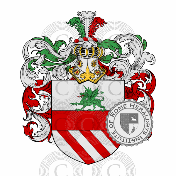 Escudo de la familia Dragonetti