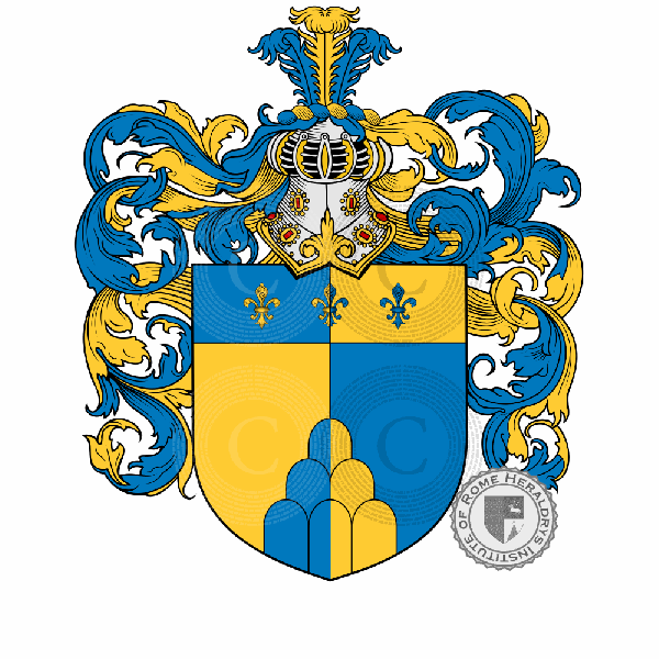 Coat of arms of family Monteduranti