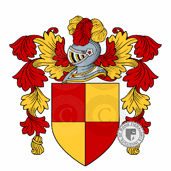 Coat of arms of family Cerasomma