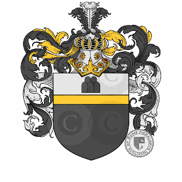 Wappen der Familie Montefuscolo