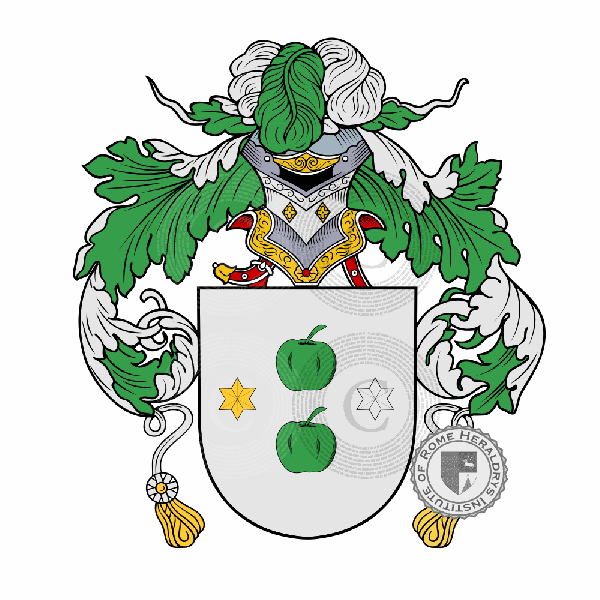 Coat of arms of family Sironi