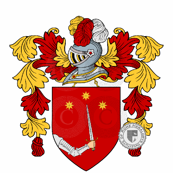 Wappen der Familie Bandieri