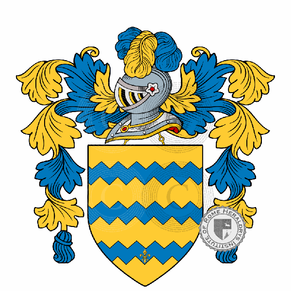 Coat of arms of family Bandieri