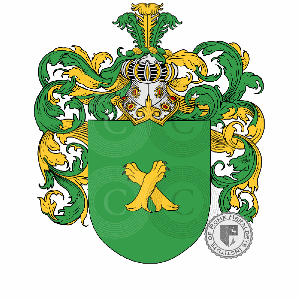 Coat of arms of family Sabariego