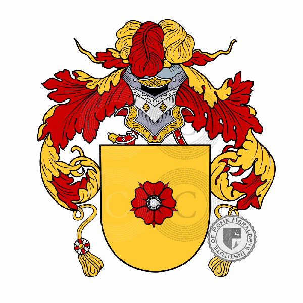 Coat of arms of family De Pozo
