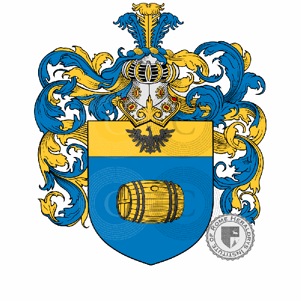 Coat of arms of family Bottazzi