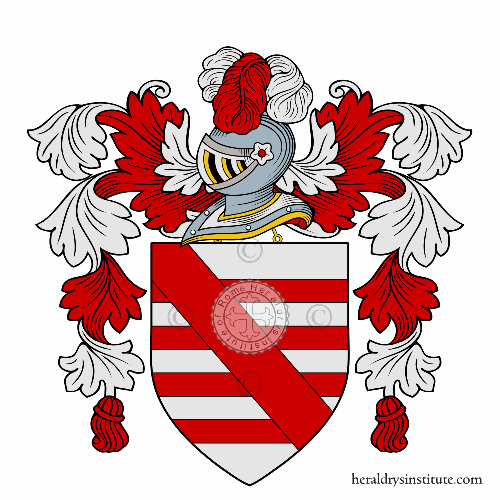Coat of arms of family Romenel