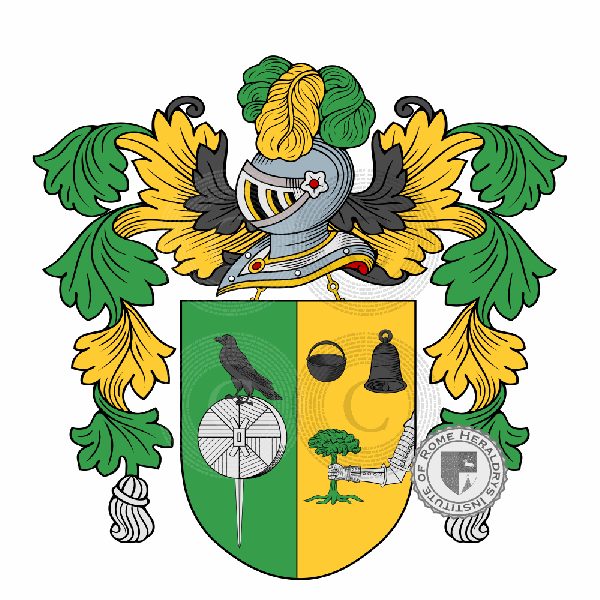 Coat of arms of family Vicente