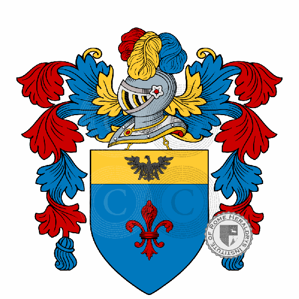 Coat of arms of family Paltroni