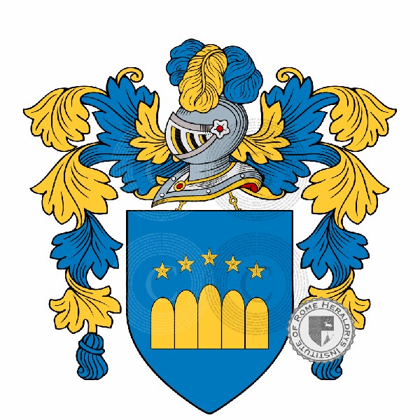 Coat of arms of family Valcarino
