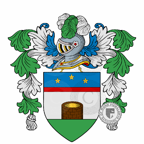 Coat of arms of family Pozzati