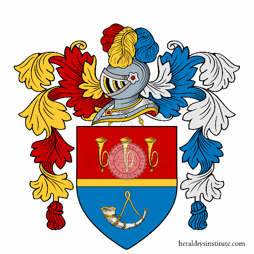 Escudo de la familia Galantini del Lion Nero   ref: 49295