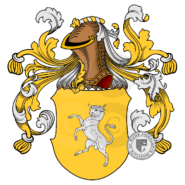 Coat of arms of family Padova, Di Padova