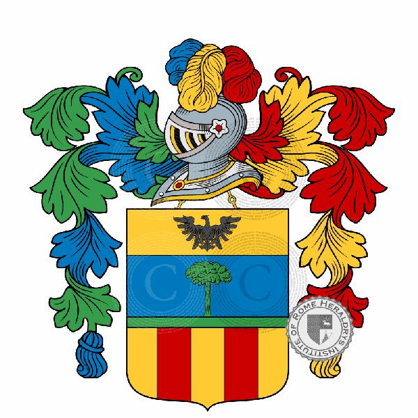 Coat of arms of family Bonatti