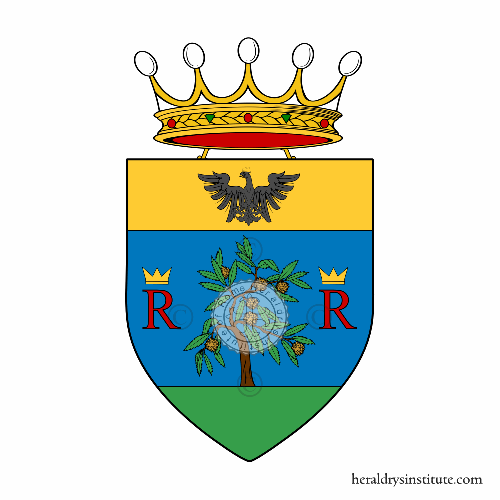 Coat of arms of family Castagnoli