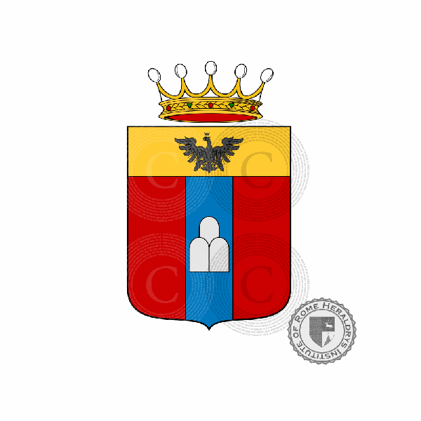 Coat of arms of family Visani Scozzi