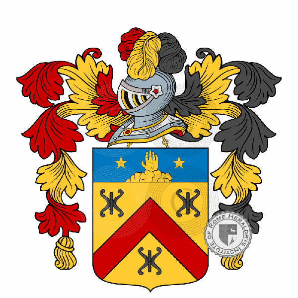 Coat of arms of family Mangon