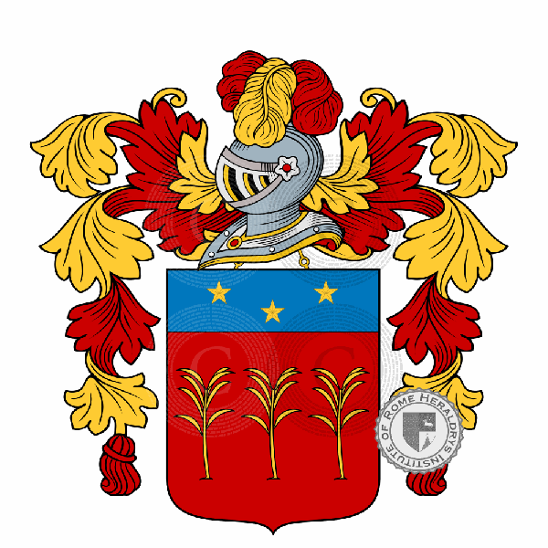 Coat of arms of family Cannas