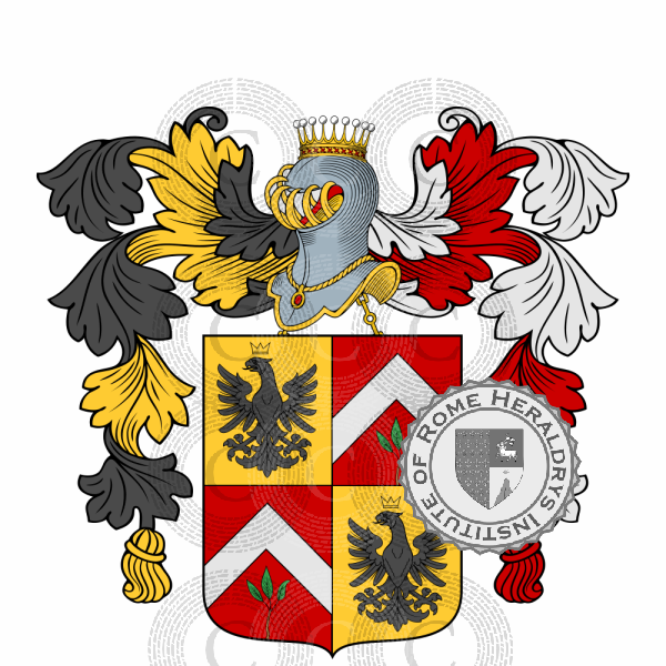 Coat of arms of family Vezzani Pratonieri