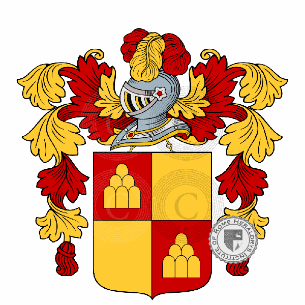 Coat of arms of family Pazzagli