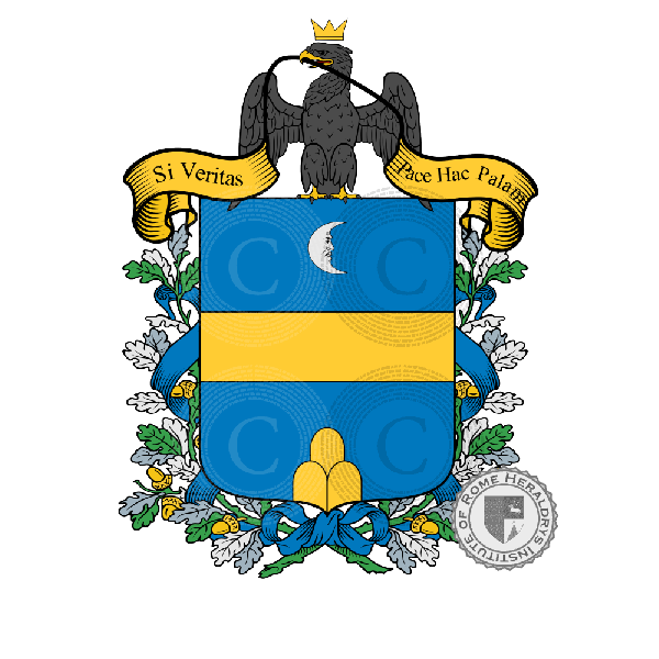 Coat of arms of family Ceccarini