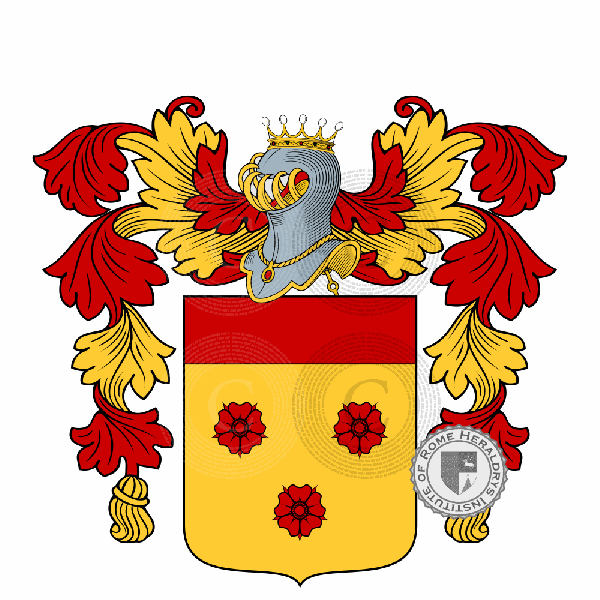 Coat of arms of family Vinajolo