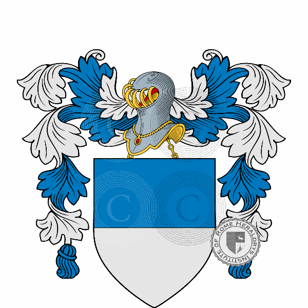Wappen der Familie Azzoni