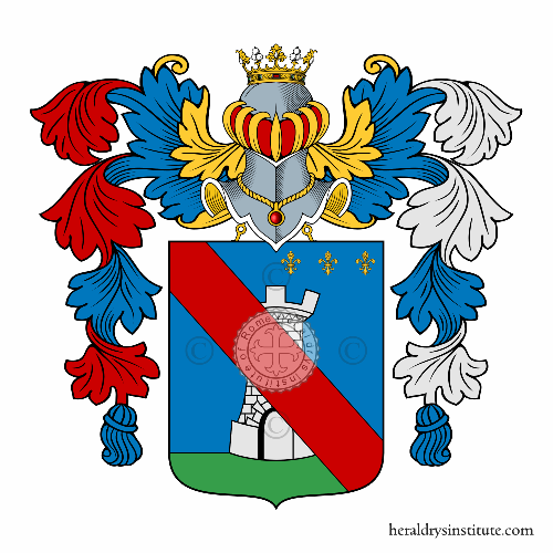 Coat of arms of family Gnecco